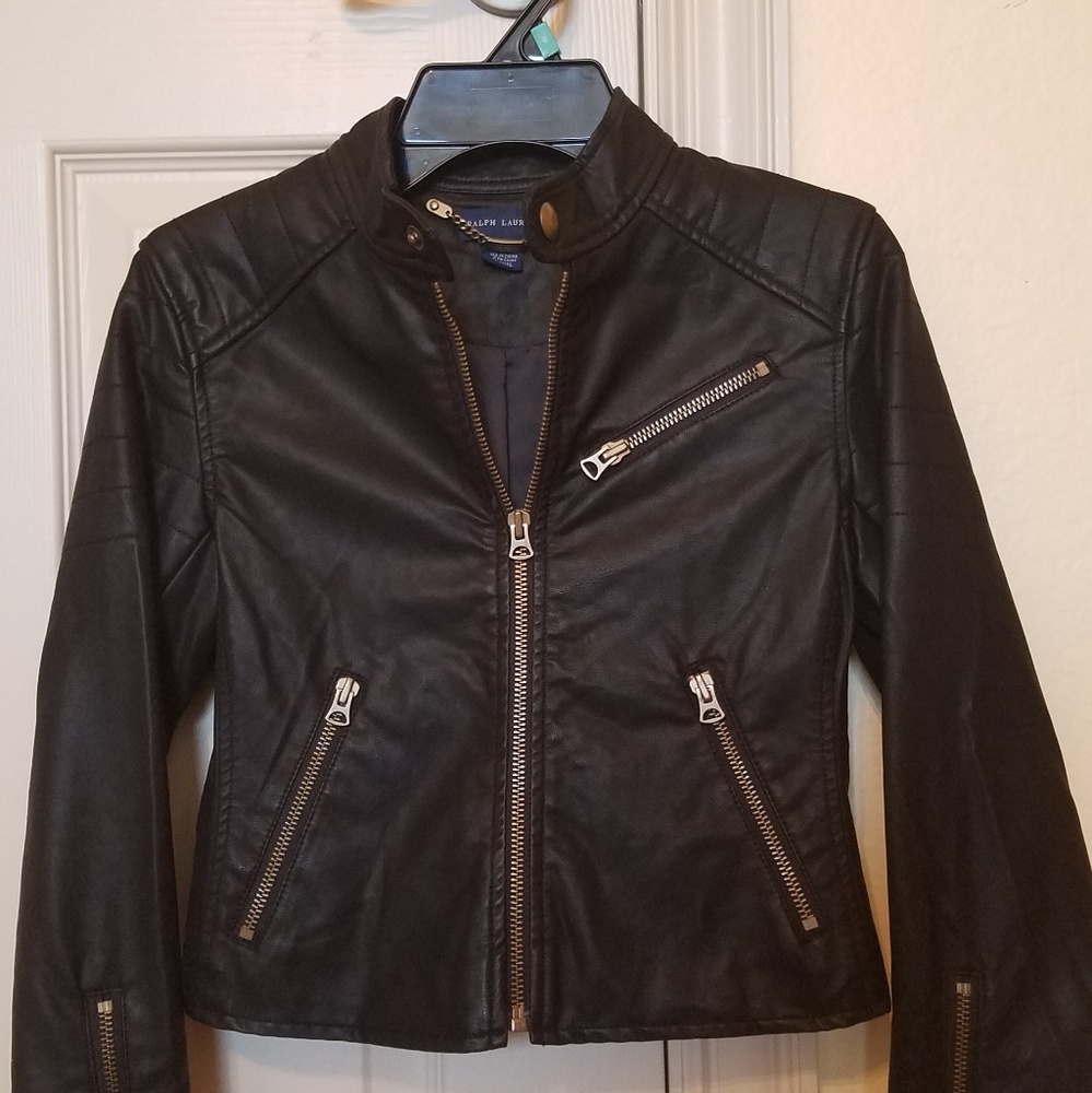 Ralph Lauren girls moto jacket